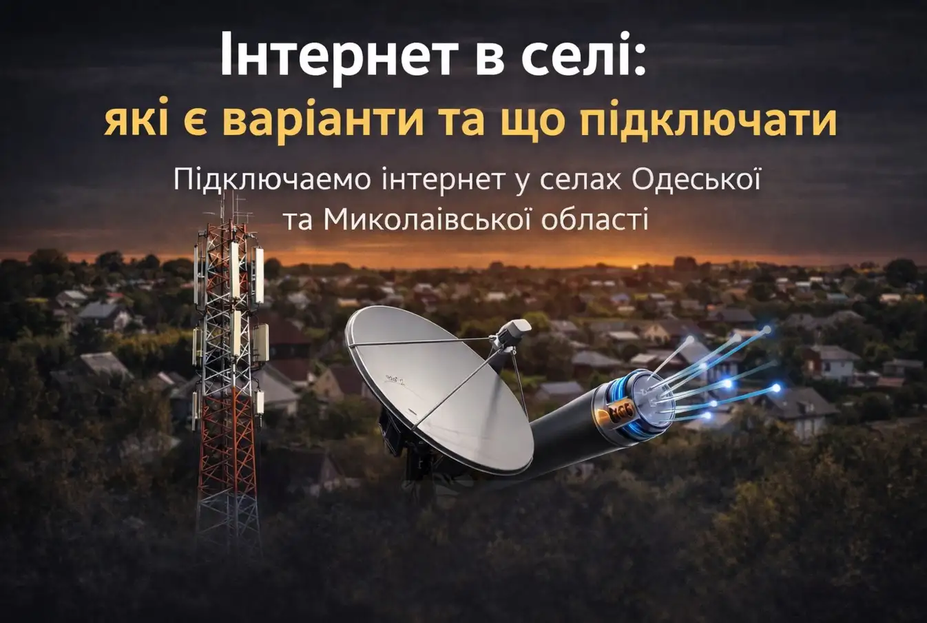 Інтернет в селі flycom